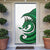 Wales Celtic Dragon Door Cover Welsh Mythic Green Dragon - Wonder Print Shop
