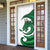 Wales Celtic Dragon Door Cover Welsh Mythic Green Dragon - Wonder Print Shop