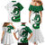 Wales Celtic Dragon Family Matching Mermaid Dress and Hawaiian Shirt Welsh Mythic Green Dragon - Wonder Print Shop