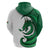 Wales Celtic Dragon Hoodie Welsh Mythic Green Dragon - Wonder Print Shop