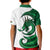 Wales Celtic Dragon Kid Polo Shirt Welsh Mythic Green Dragon - Wonder Print Shop