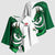 Wales Celtic Dragon Kimono Sleeve Blouse Welsh Mythic Green Dragon - Wonder Print Shop