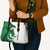 Wales Celtic Dragon Leather Bag Welsh Mythic Green Dragon - Wonder Print Shop