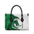 Wales Celtic Dragon Leather Bag Welsh Mythic Green Dragon - Wonder Print Shop
