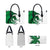 Wales Celtic Dragon Leather Bag Welsh Mythic Green Dragon - Wonder Print Shop