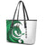 Wales Celtic Dragon Leather Tote Bag Welsh Mythic Green Dragon - Wonder Print Shop
