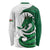 Wales Celtic Dragon Long Sleeve Shirt Welsh Mythic Green Dragon - Wonder Print Shop