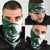 Wales Celtic Dragon Neck Gaiter Welsh Mythic Green Dragon - Wonder Print Shop
