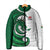 Wales Celtic Dragon Padded Jacket Welsh Mythic Green Dragon - Wonder Print Shop