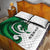 Wales Celtic Dragon Quilt Bed Set Welsh Mythic Green Dragon - Wonder Print Shop
