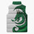 Wales Celtic Dragon Sleeveless Puffer Jacket Welsh Mythic Green Dragon - Wonder Print Shop