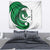 Wales Celtic Dragon Tapestry Welsh Mythic Green Dragon - Wonder Print Shop
