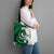 Wales Celtic Dragon Tote Bag Welsh Mythic Green Dragon - Wonder Print Shop