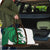 Wales Celtic Dragon Travel Bag Welsh Mythic Green Dragon - Wonder Print Shop