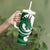 Wales Celtic Dragon Tumbler With Handle Welsh Mythic Green Dragon - Wonder Print Shop