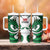 Wales Celtic Dragon Tumbler With Handle Welsh Mythic Green Dragon - Wonder Print Shop