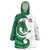 Wales Celtic Dragon Wearable Blanket Hoodie Welsh Mythic Green Dragon - Wonder Print Shop