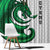 Wales Celtic Dragon Window Curtain Welsh Mythic Green Dragon - Wonder Print Shop