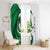 Wales Celtic Dragon Window Curtain Welsh Mythic Green Dragon - Wonder Print Shop