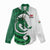 Wales Celtic Dragon Women Casual Shirt Welsh Mythic Green Dragon - Wonder Print Shop