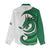 Wales Celtic Dragon Women Casual Shirt Welsh Mythic Green Dragon - Wonder Print Shop