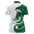 Wales Celtic Dragon Women Polo Shirt Welsh Mythic Green Dragon - Wonder Print Shop