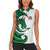 Wales Celtic Dragon Women Sleeveless Polo Shirt Welsh Mythic Green Dragon - Wonder Print Shop