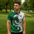 Wales Celtic Dragon Zipper Polo Shirt Welsh Mythic Green Dragon - Wonder Print Shop