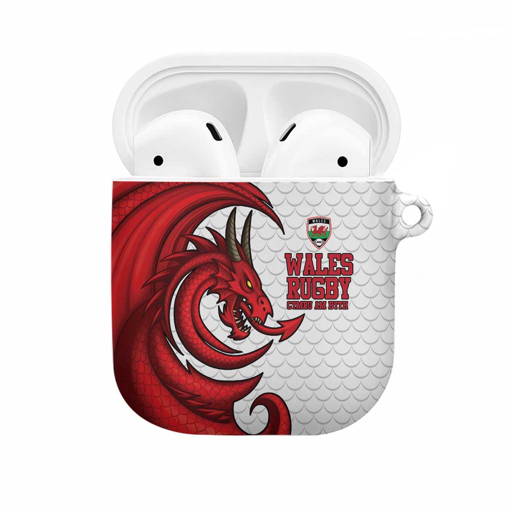 Wales Rugby Red Dragon AirPods Case Cymru Am Byth - Wonder Print Shop
