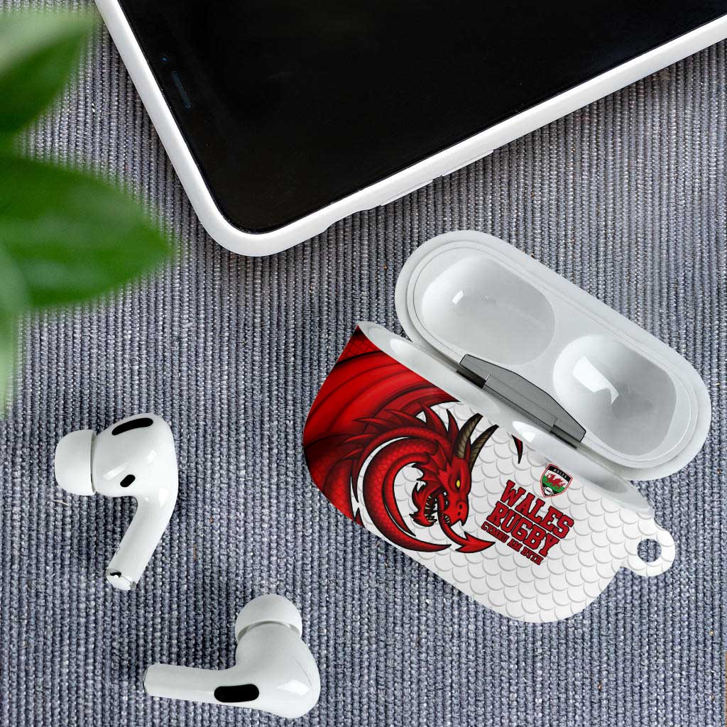 Wales Rugby Red Dragon AirPods Case Cymru Am Byth - Wonder Print Shop