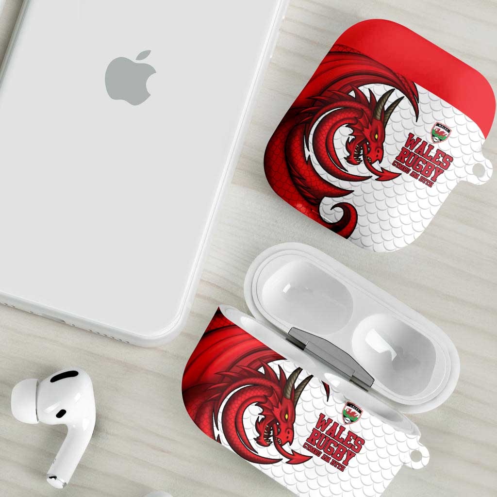 Wales Rugby Red Dragon AirPods Case Cymru Am Byth - Wonder Print Shop