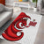 Wales Rugby Red Dragon Area Rug Cymru Am Byth - Wonder Print Shop