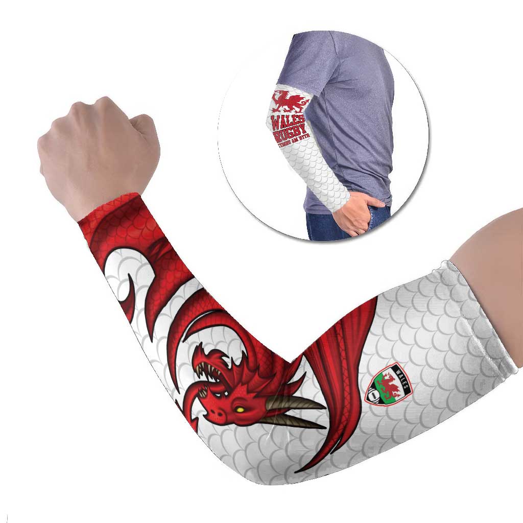 Wales Rugby Red Dragon Arm Sleeves Cymru Am Byth - Wonder Print Shop
