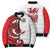 Wales Rugby Red Dragon Bomber Puffer Jacket Cymru Am Byth - Wonder Print Shop