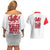 Wales Rugby Red Dragon Couples Matching Off Shoulder Short Dress and Hawaiian Shirt Cymru Am Byth - Wonder Print Shop