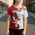 Wales Rugby Red Dragon Cross Shoulder Shirt Cymru Am Byth - Wonder Print Shop