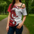 Wales Rugby Red Dragon Cross Shoulder Shirt Cymru Am Byth - Wonder Print Shop