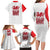Wales Rugby Red Dragon Family Matching Long Sleeve Bodycon Dress and Hawaiian Shirt Cymru Am Byth - Wonder Print Shop