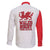 Wales Rugby Red Dragon Family Matching Off The Shoulder Long Sleeve Dress and Hawaiian Shirt Cymru Am Byth - Wonder Print Shop