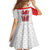 Wales Rugby Red Dragon Family Matching Off Shoulder Short Dress and Hawaiian Shirt Cymru Am Byth - Wonder Print Shop