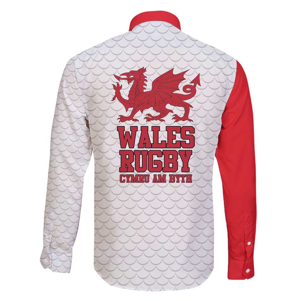 Wales Rugby Red Dragon Family Matching Summer Maxi Dress and Hawaiian Shirt Cymru Am Byth - Wonder Print Shop