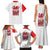 Wales Rugby Red Dragon Family Matching Tank Maxi Dress and Hawaiian Shirt Cymru Am Byth - Wonder Print Shop