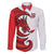 Wales Rugby Red Dragon Family Matching Tank Maxi Dress and Hawaiian Shirt Cymru Am Byth - Wonder Print Shop