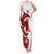 Wales Rugby Red Dragon Family Matching Tank Maxi Dress and Hawaiian Shirt Cymru Am Byth - Wonder Print Shop