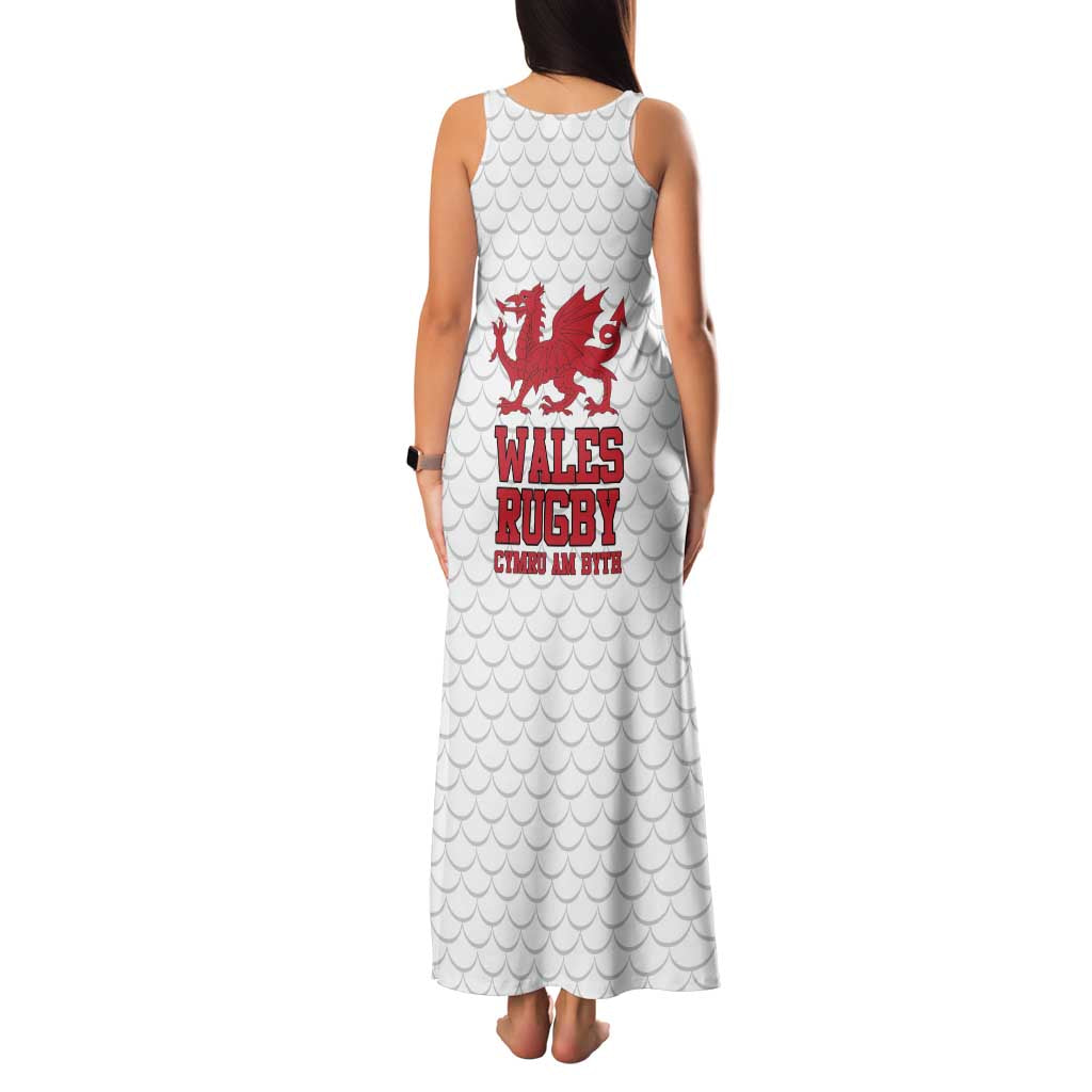 Wales Rugby Red Dragon Family Matching Tank Maxi Dress and Hawaiian Shirt Cymru Am Byth - Wonder Print Shop
