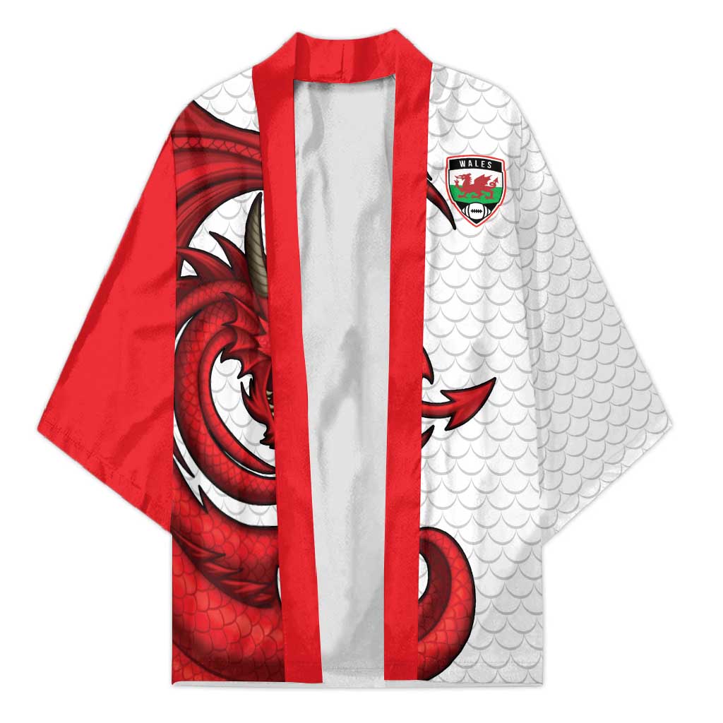 Wales Rugby Red Dragon Kimono Cymru Am Byth - Wonder Print Shop