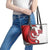 Wales Rugby Red Dragon Leather Tote Bag Cymru Am Byth - Wonder Print Shop