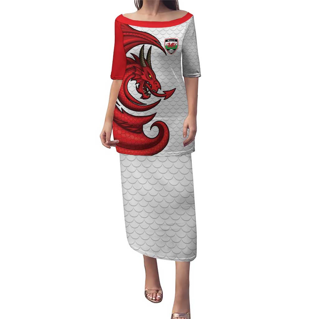 Wales Rugby Red Dragon Puletasi Cymru Am Byth - Wonder Print Shop