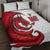 Wales Rugby Red Dragon Quilt Bed Set Cymru Am Byth - Wonder Print Shop
