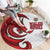 Wales Rugby Red Dragon Round Carpet Cymru Am Byth - Wonder Print Shop
